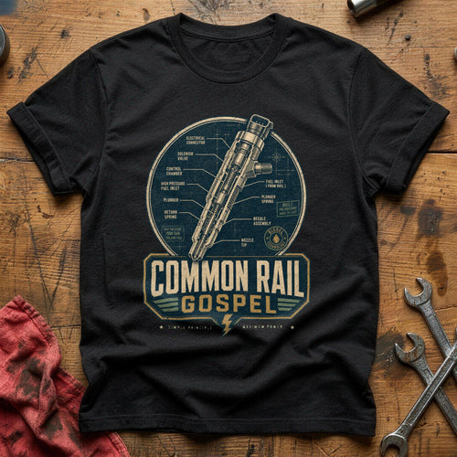 Common Rail Gospel T-Shirt - Black