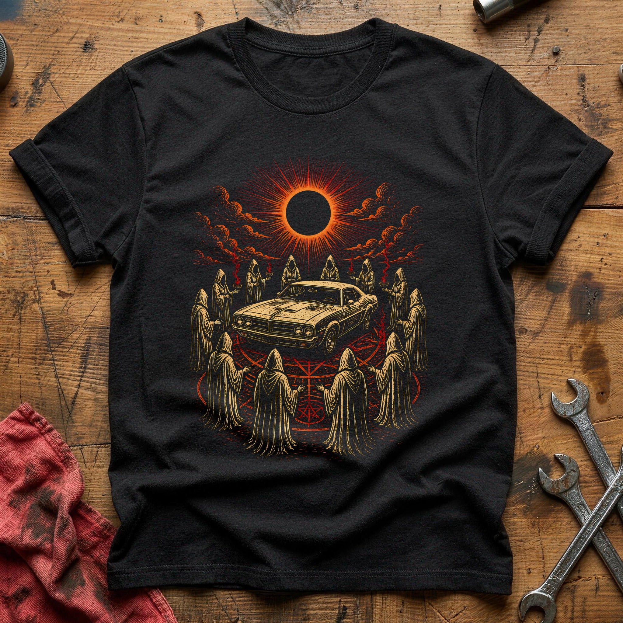 Coven Eclipse Musclecar 91 T-Shirt - Black