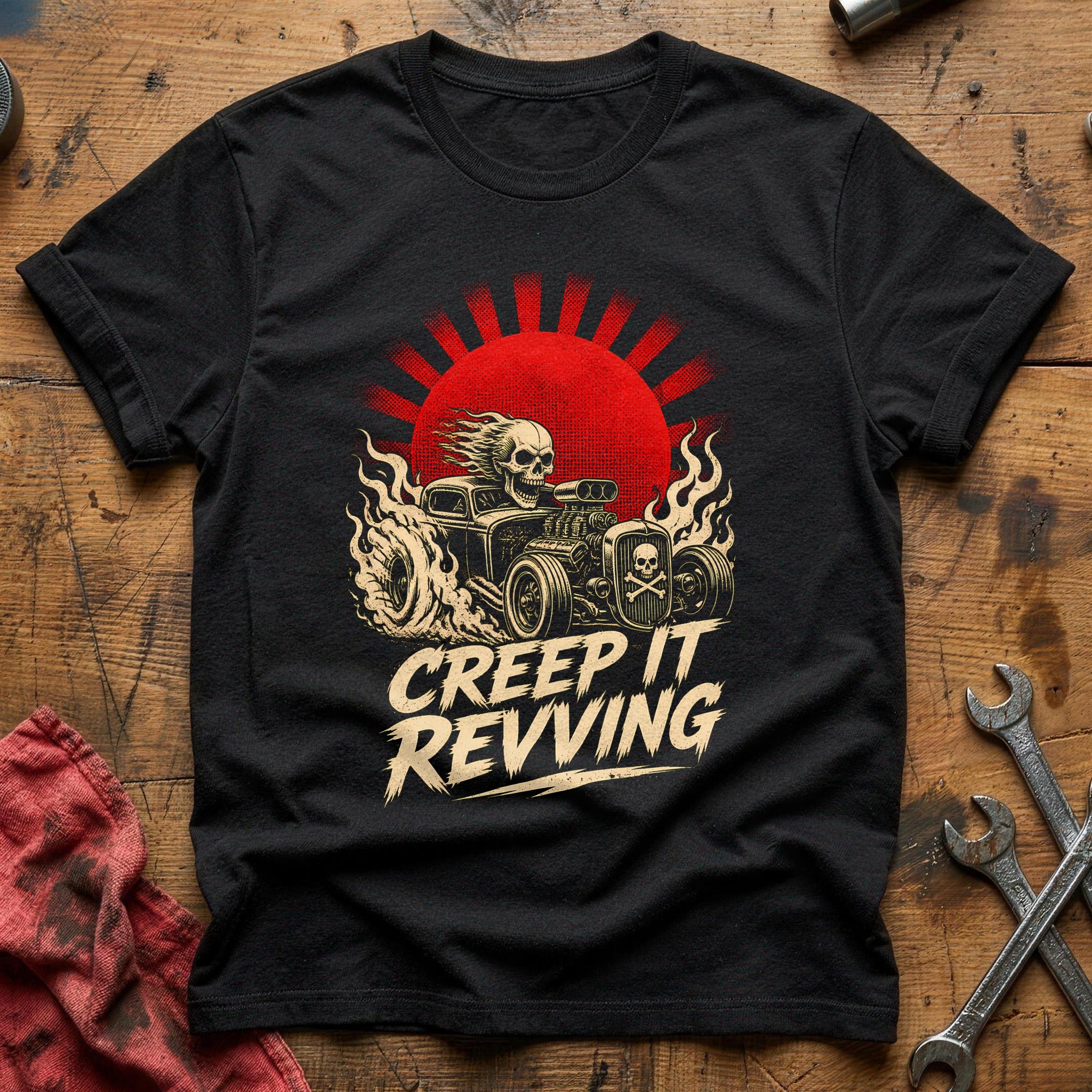 Creep It Revving 87 T-Shirt - Black