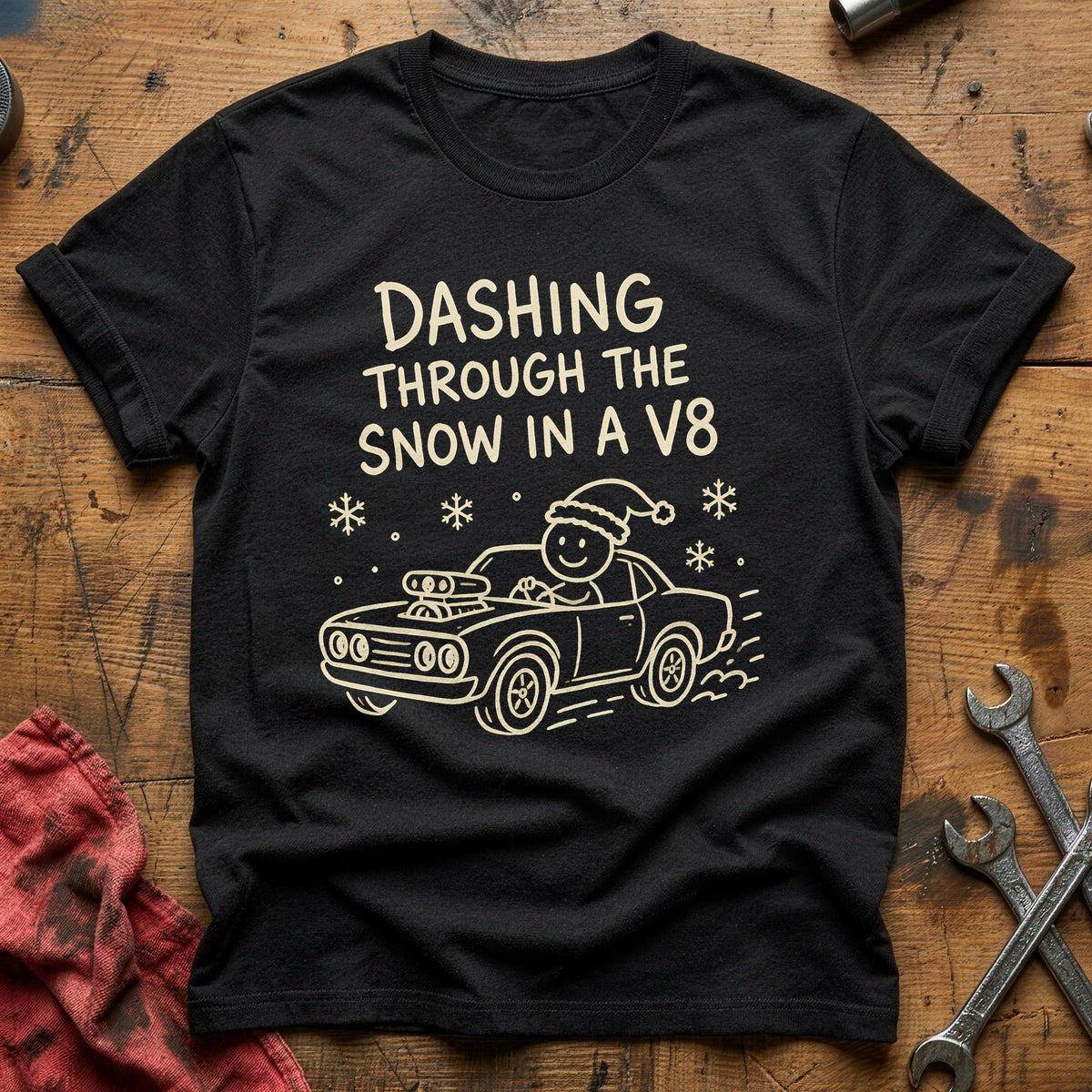 Dashing V8 18 T-Shirt - Black
