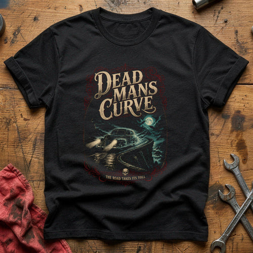 Dead Mans Curve 45 T-Shirt - Black