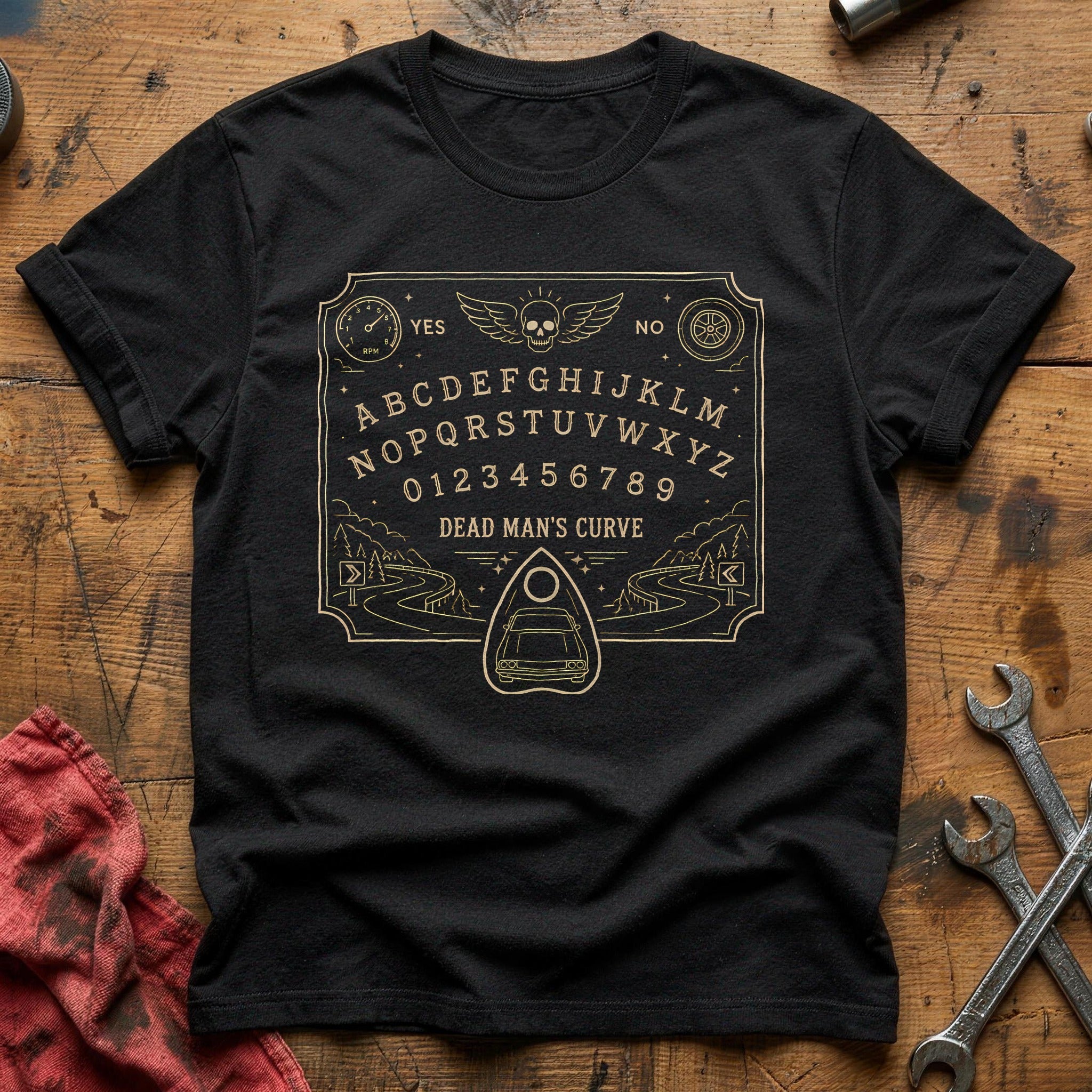 Deadmans Curve Board 37 T-Shirt - Black