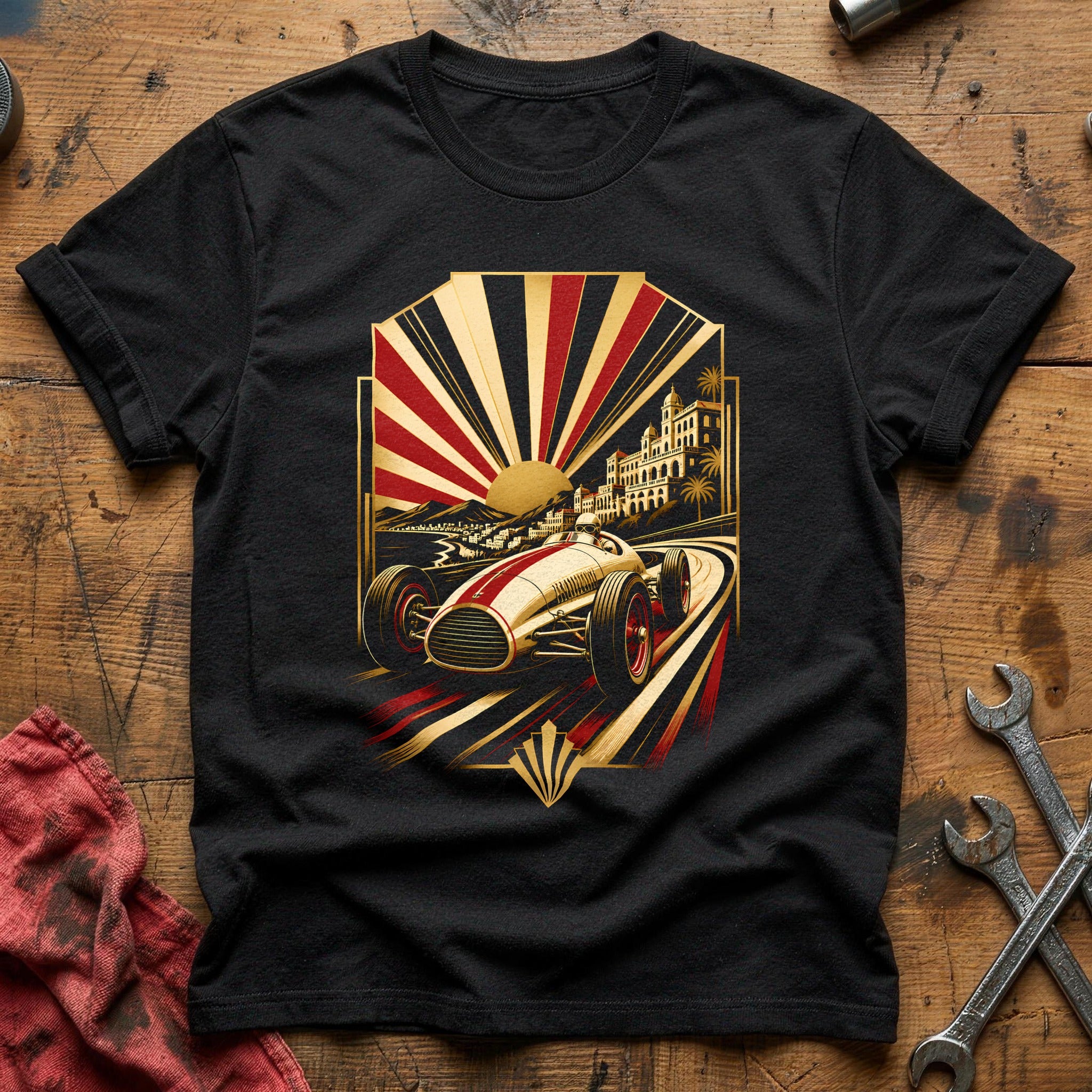 Deco Racer 90 T-Shirt - Black
