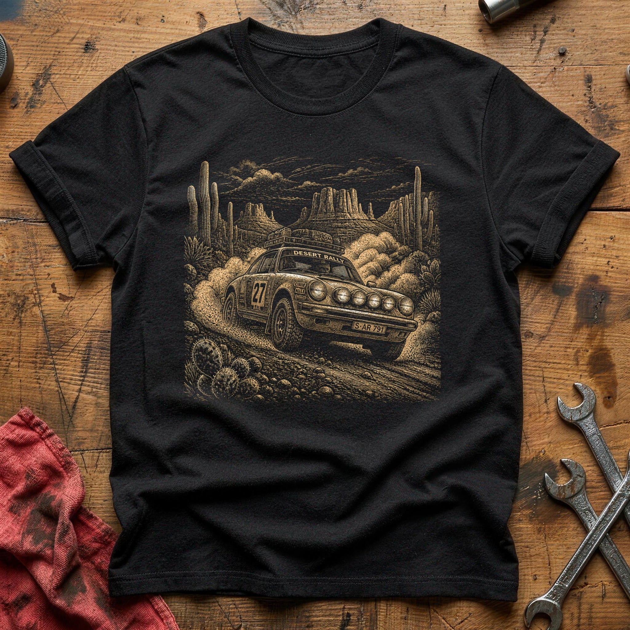 Desert Rally Legend T-Shirt - Black