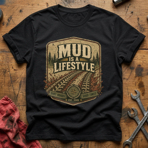 Dirt Roads, Good Times T-Shirt - Black