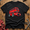 Double Decker Bus 27 T-Shirt - Black