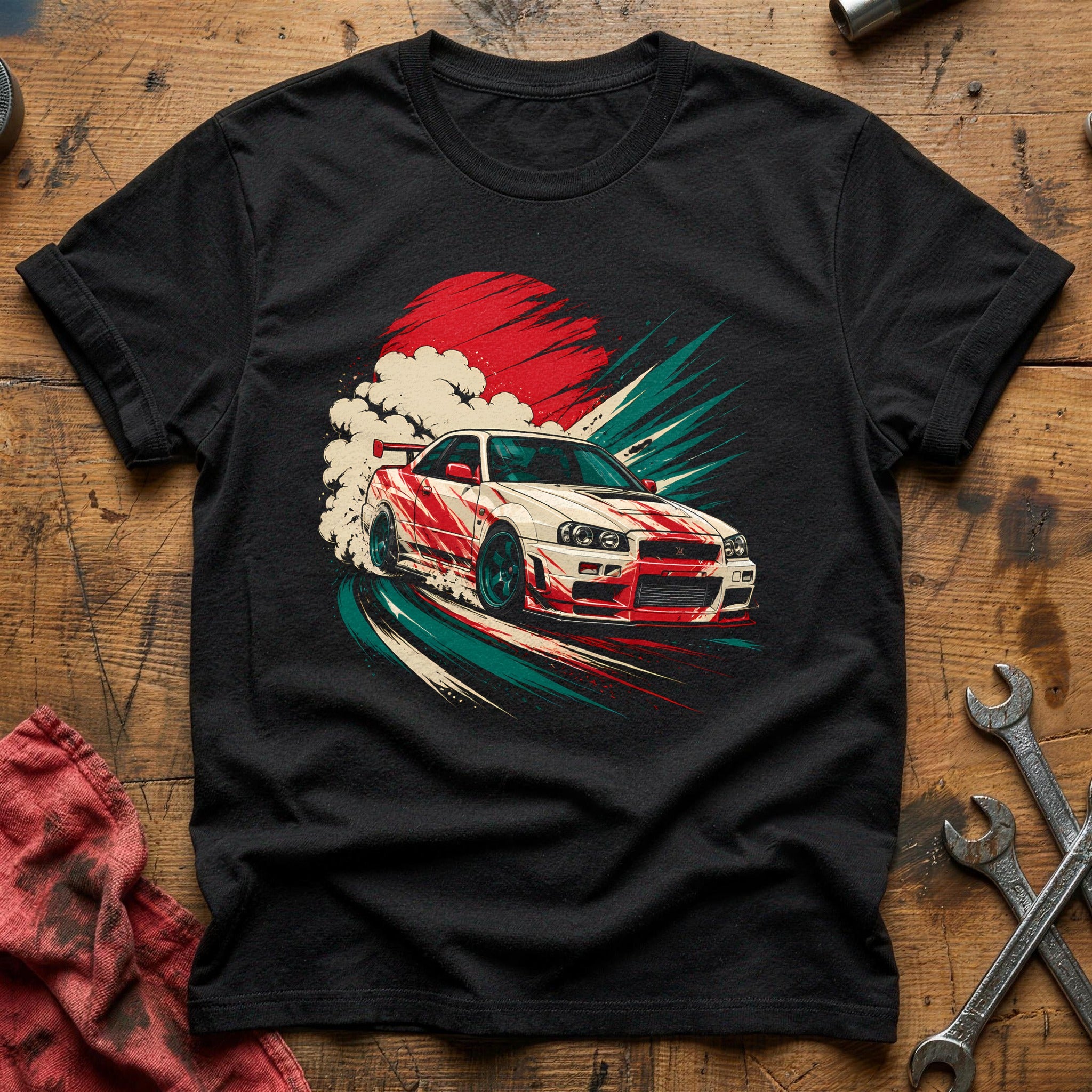 Drift Smoke & Glory T-Shirt - Black