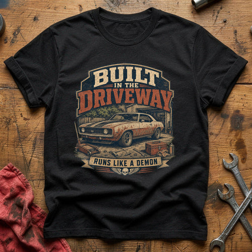 Driveway Demon T-Shirt - Black