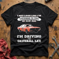 Driving general lee T-Shirt - Black