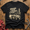 Driving Home For Christmas 6 T-Shirt - Black