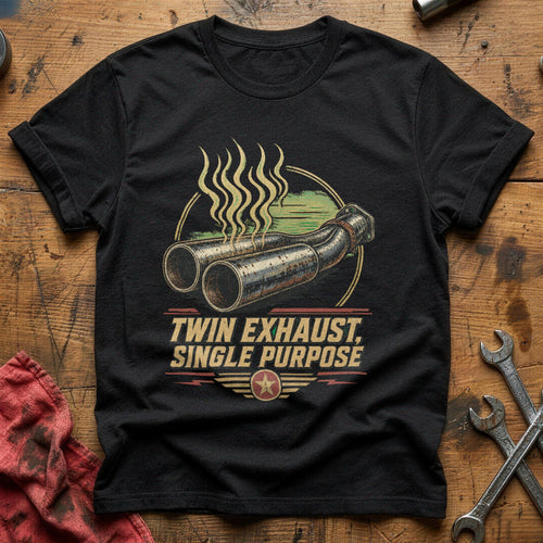 Dual Purpose Thunder T-Shirt - Black