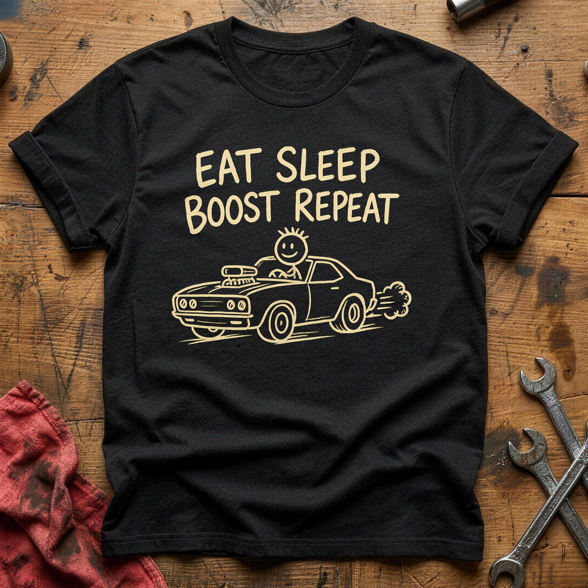 Eat Sleep Boost 31 T-Shirt - Black