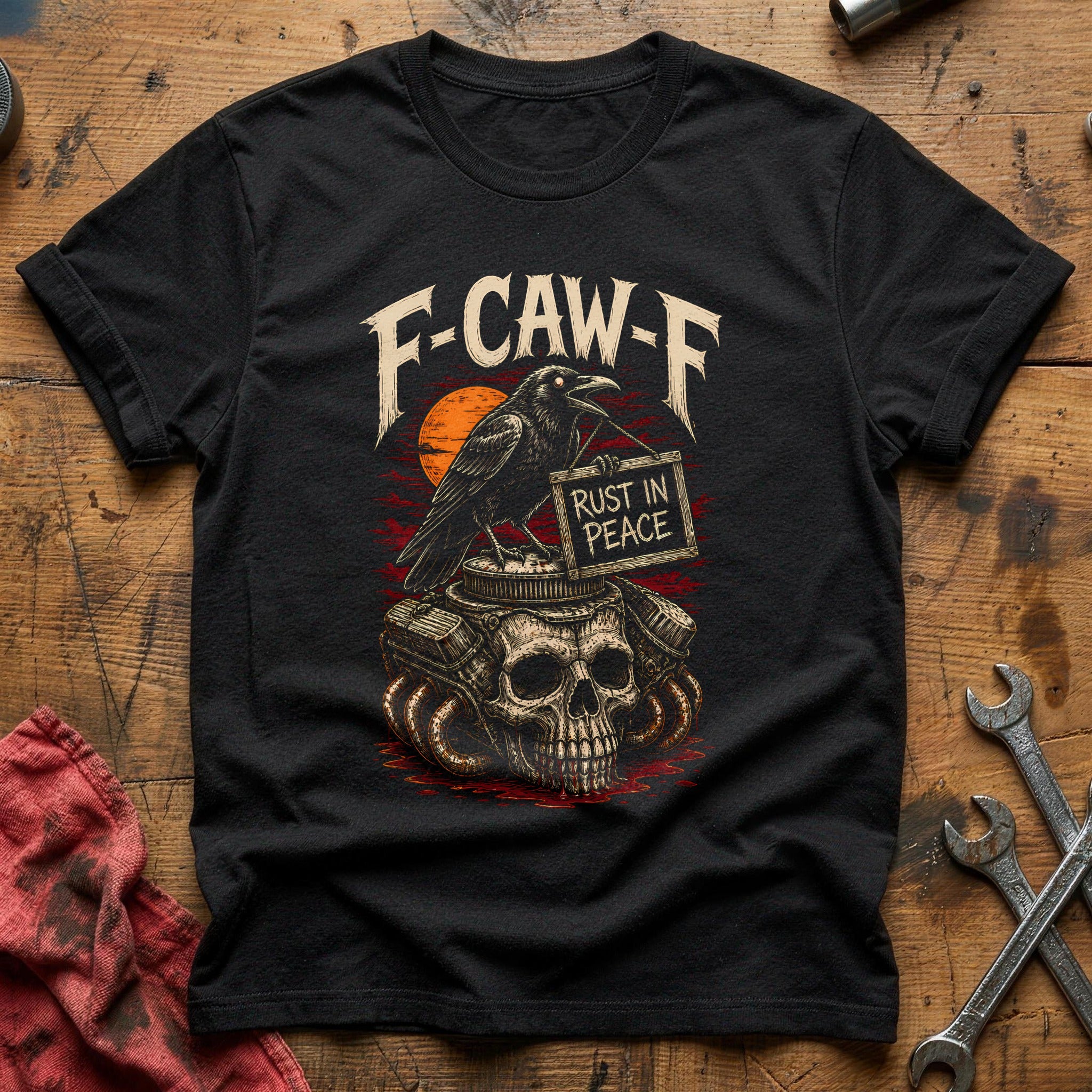 Fcawf Rust In Peace 81 T-Shirt - Black