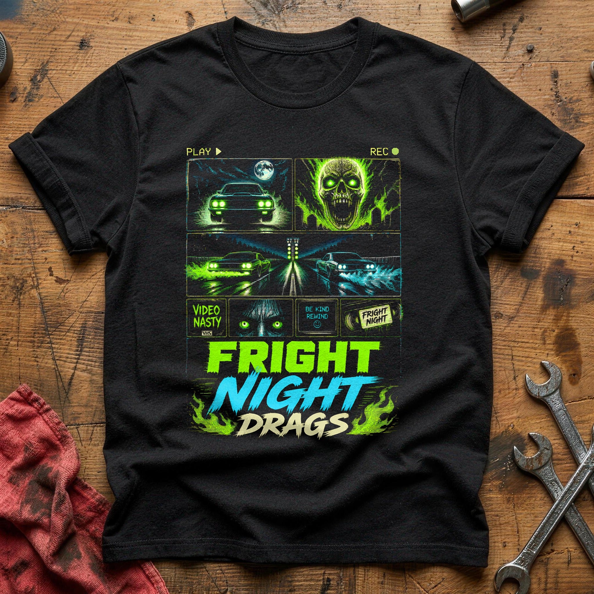 Fright Night Drags 61 T-Shirt - Black