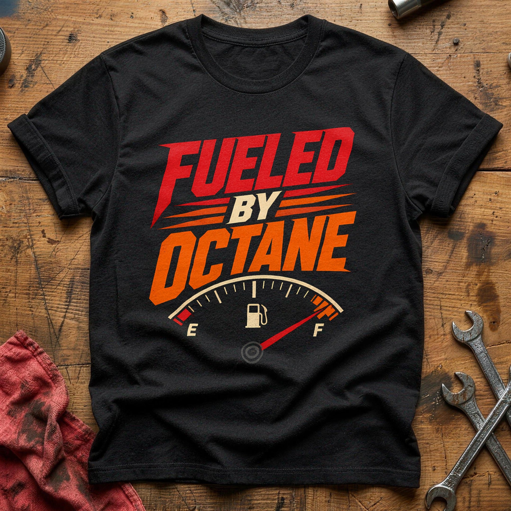 Fueled By Octane 31 T-Shirt - Black