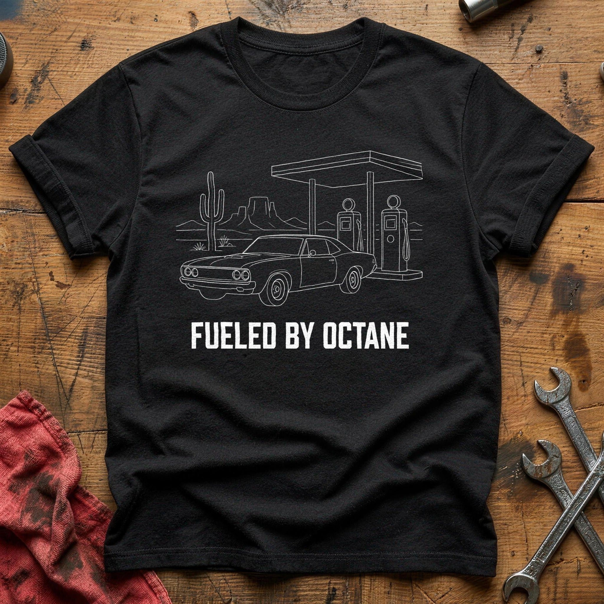 Fueled By Octane 72 T-Shirt - Black