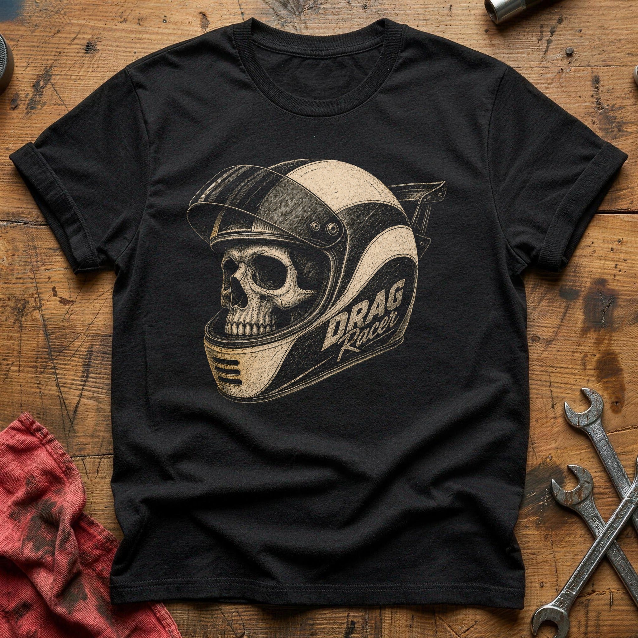 Full Throttle Skull T-Shirt - Black