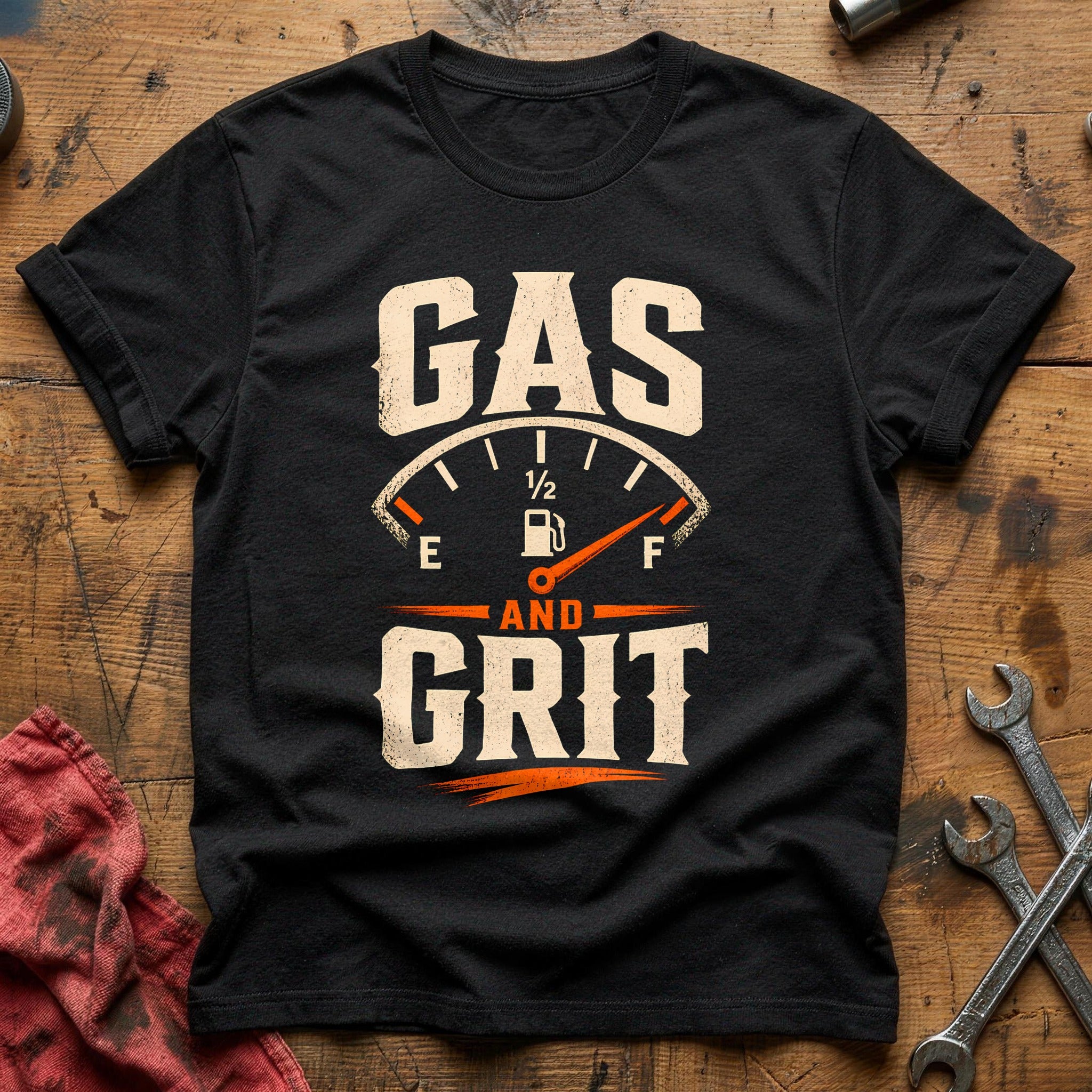 Gas And Grit 60 T-Shirt - Black