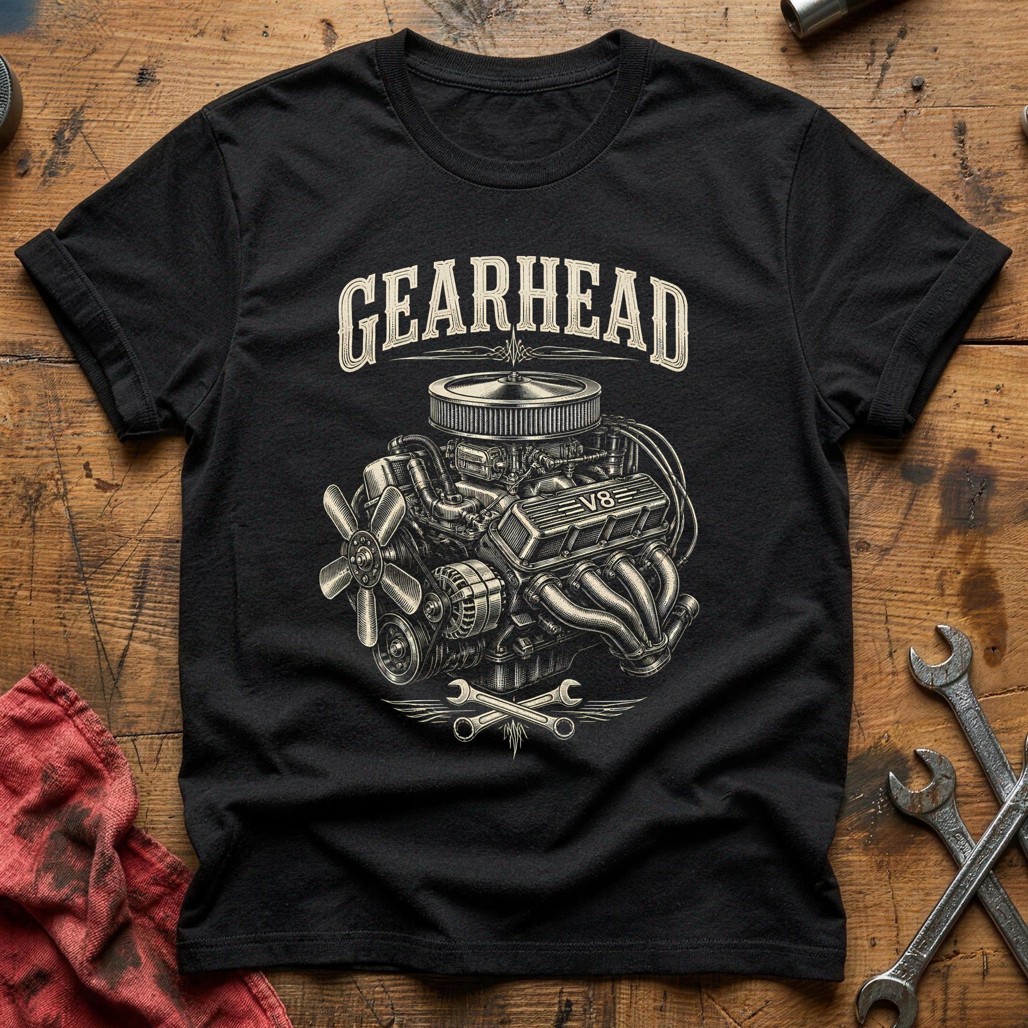 Gearhead T-Shirt - Black