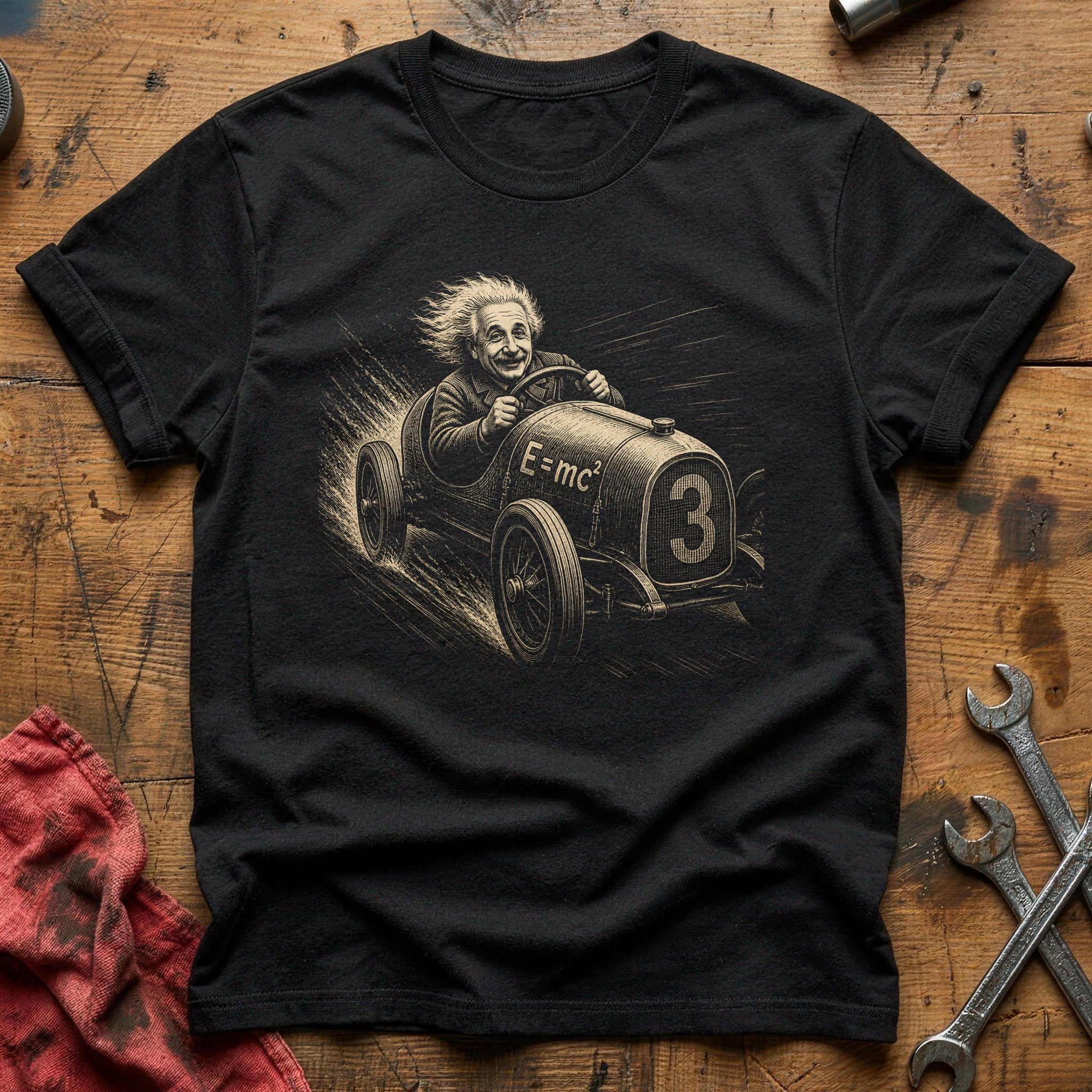 Genius at Full Throttle T-Shirt - Black