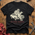 Go Pluck Yourself Fowl Play 2 T-Shirt - Black