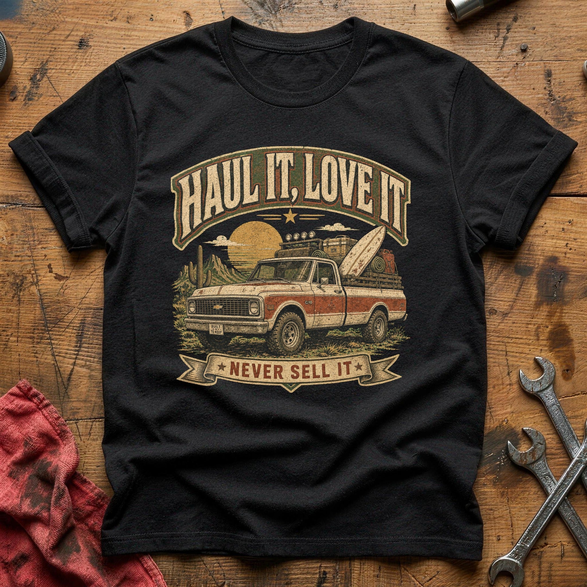 Haul It, Love It T-Shirt - Black