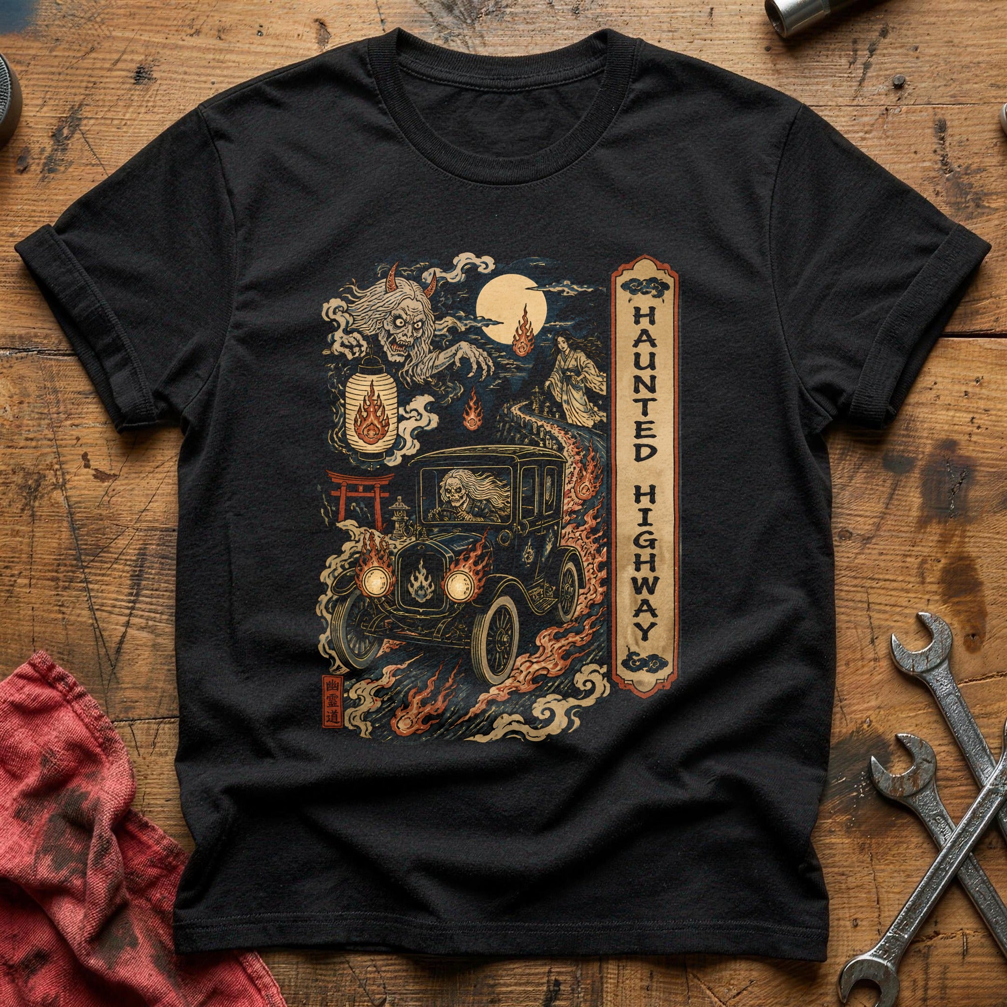 Haunted Highway 96 T-Shirt - Black