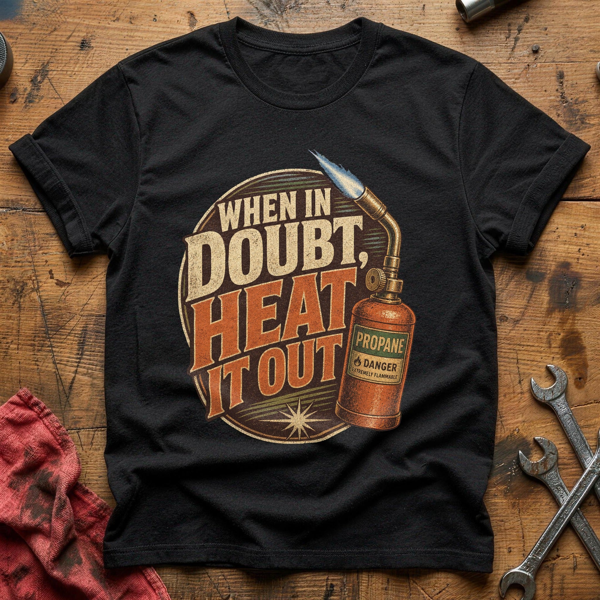 Heat or Lose T-Shirt - Black