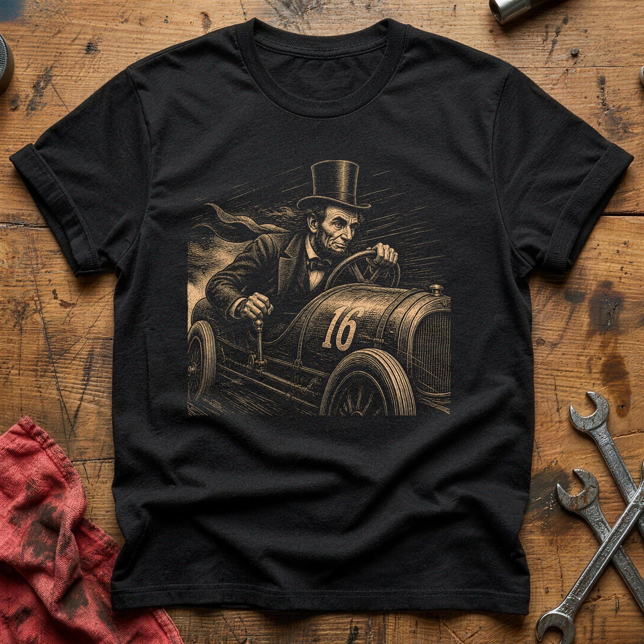 High Hat Driver T-Shirt - Black