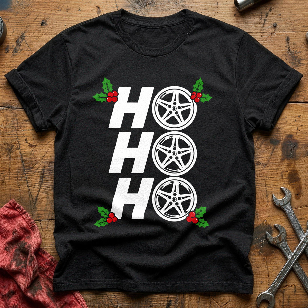 Ho Ho Ho 93 T-Shirt - Black