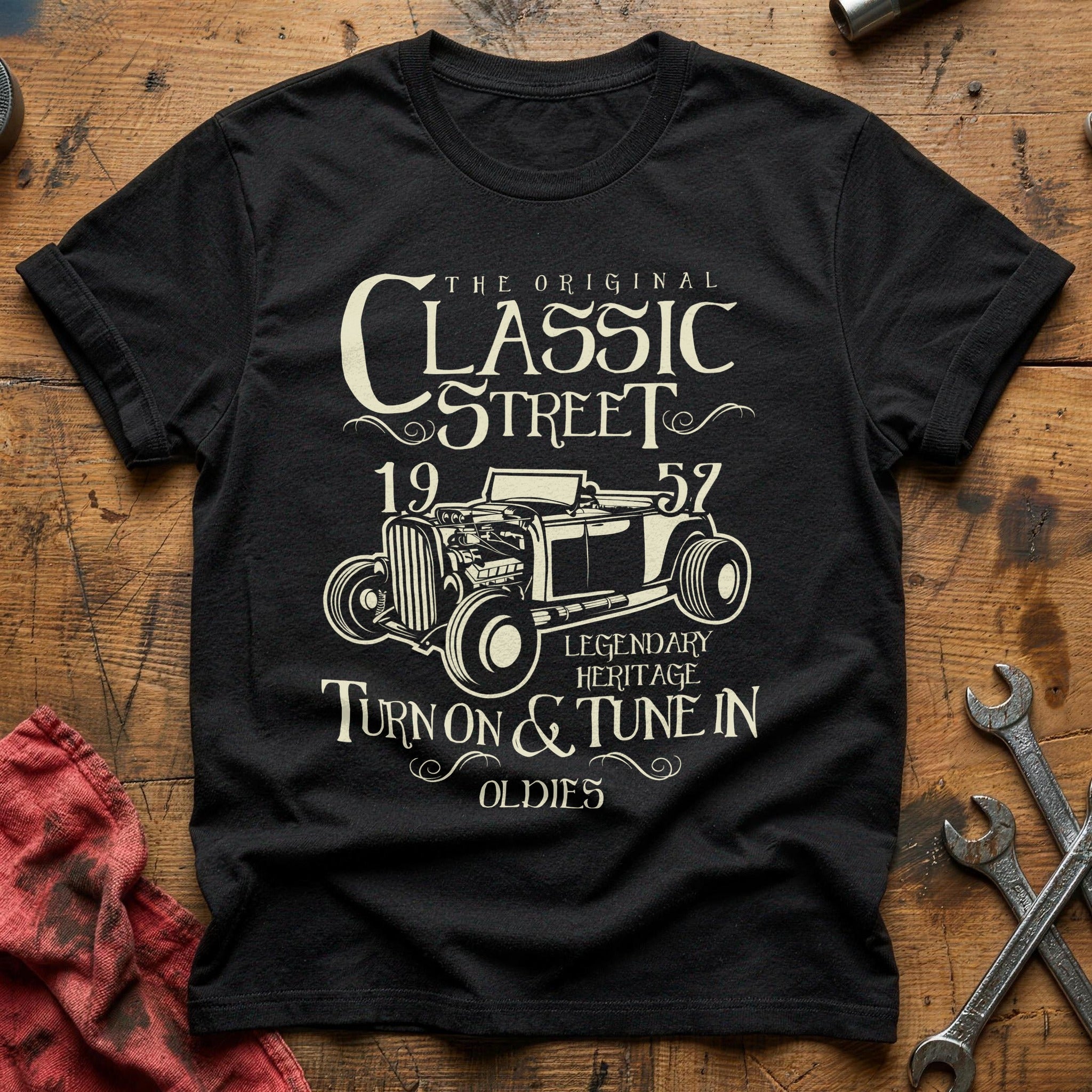 Hot rod classic T-Shirt - Black