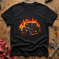 Hot Rod Flames T-Shirt - Black