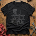Hotrod Diner 21 T-Shirt - Black