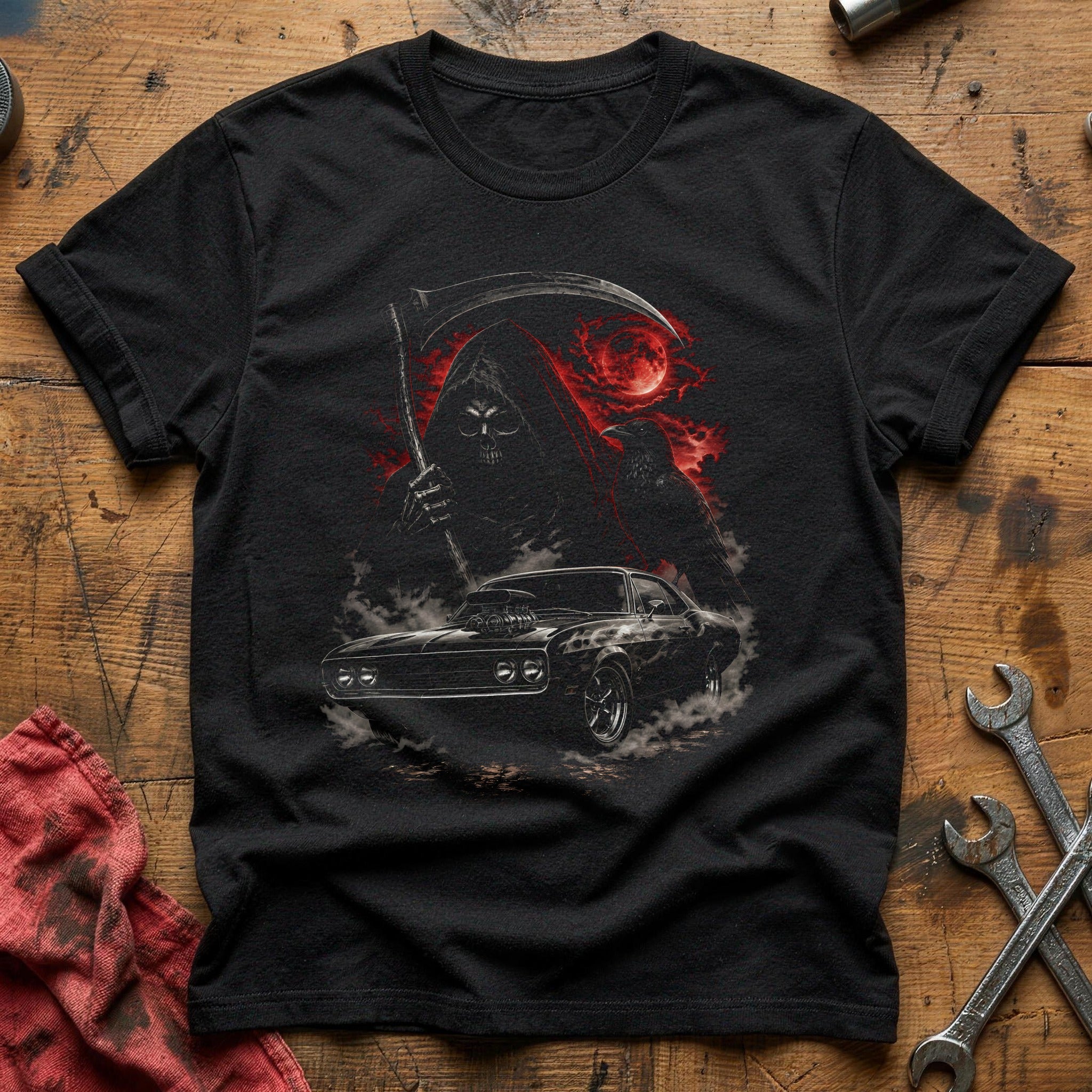 Hotrod Reaper Raven 51 T-Shirt - Black