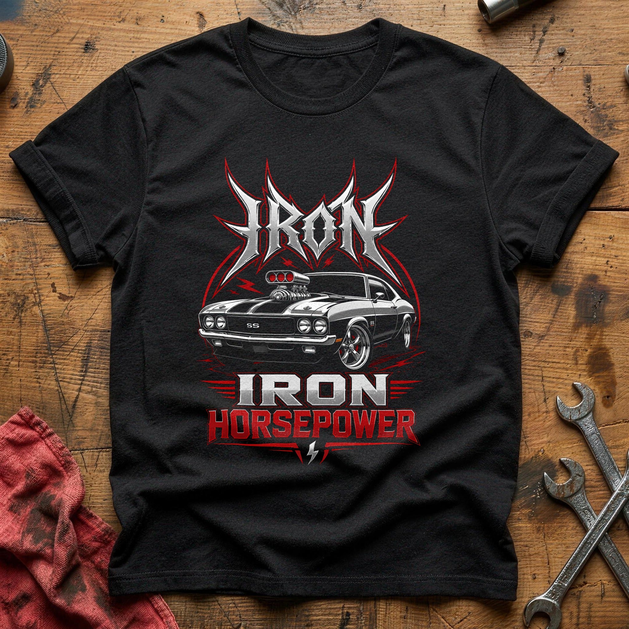 Iron Horsepower 14 T-Shirt - Black