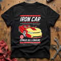 Iron man car T-Shirt - Black