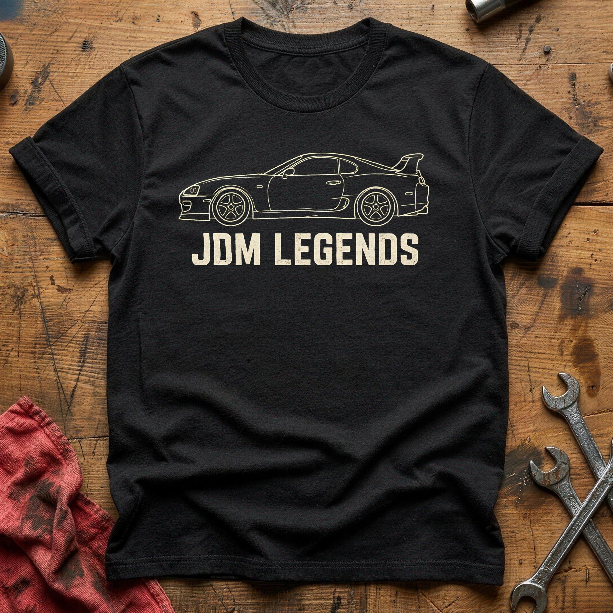 Jdm Legends 69 T-Shirt - Black
