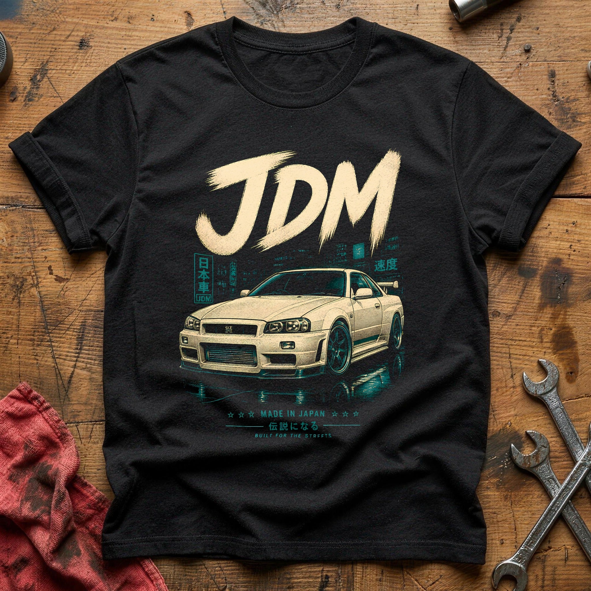 Jdm Riso 65 T-Shirt - Black