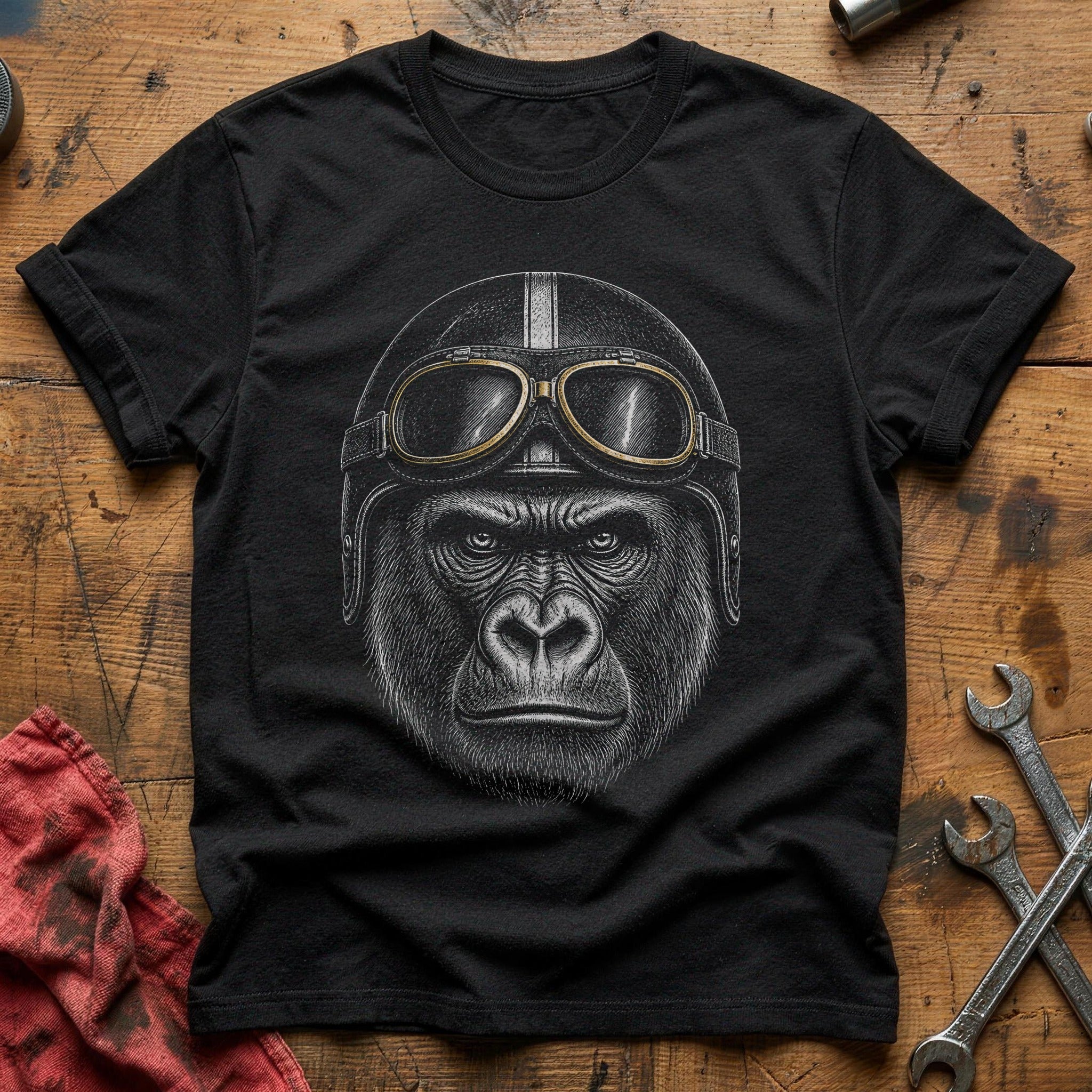 Leather & Lenses T-Shirt - Black