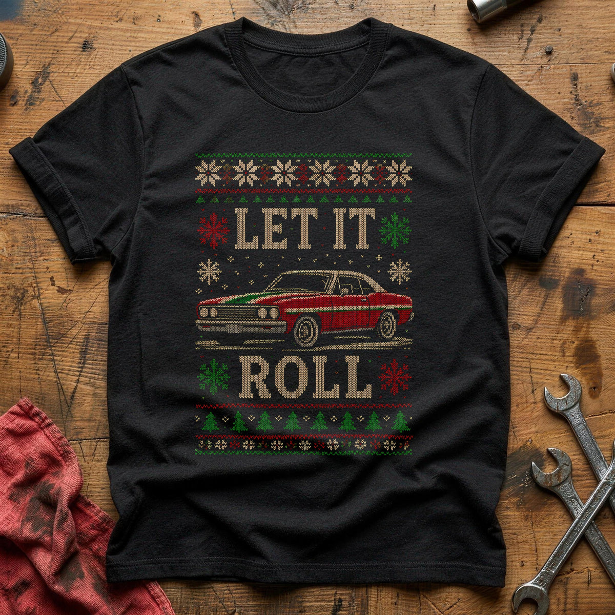 Let It Roll 80 T-Shirt - Black