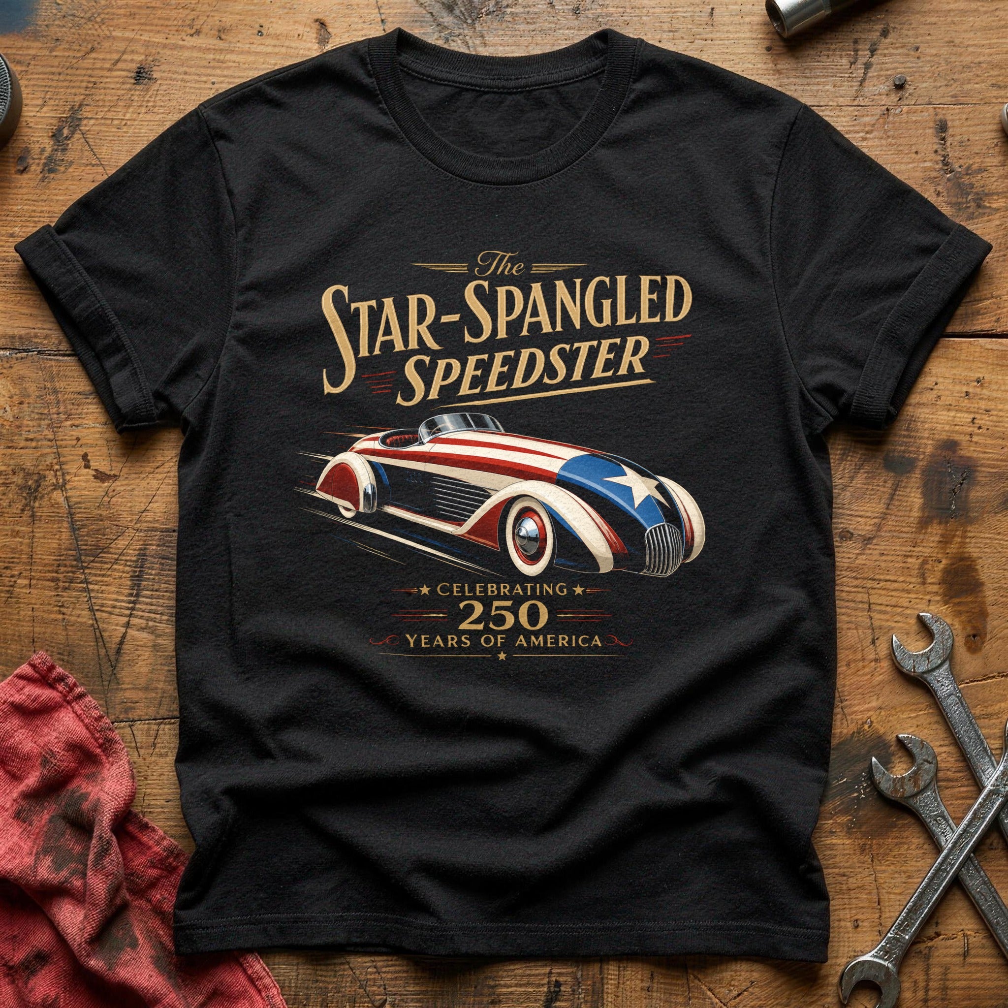 Liberty Lane Racer T-Shirt - Black
