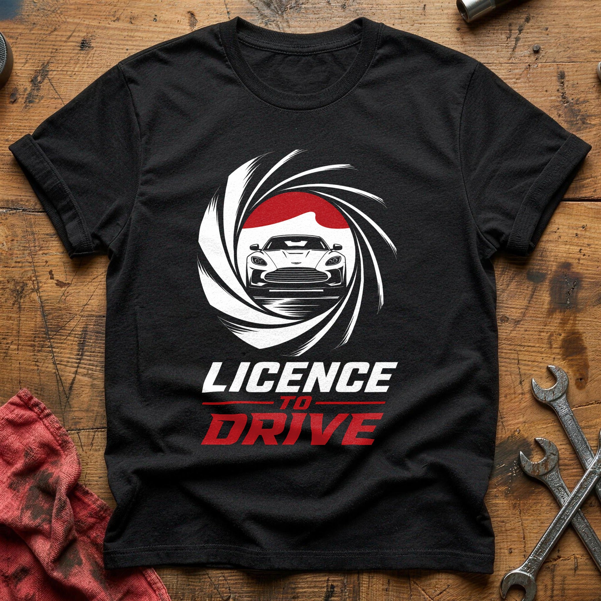 Licence To Drive T-Shirt - Black