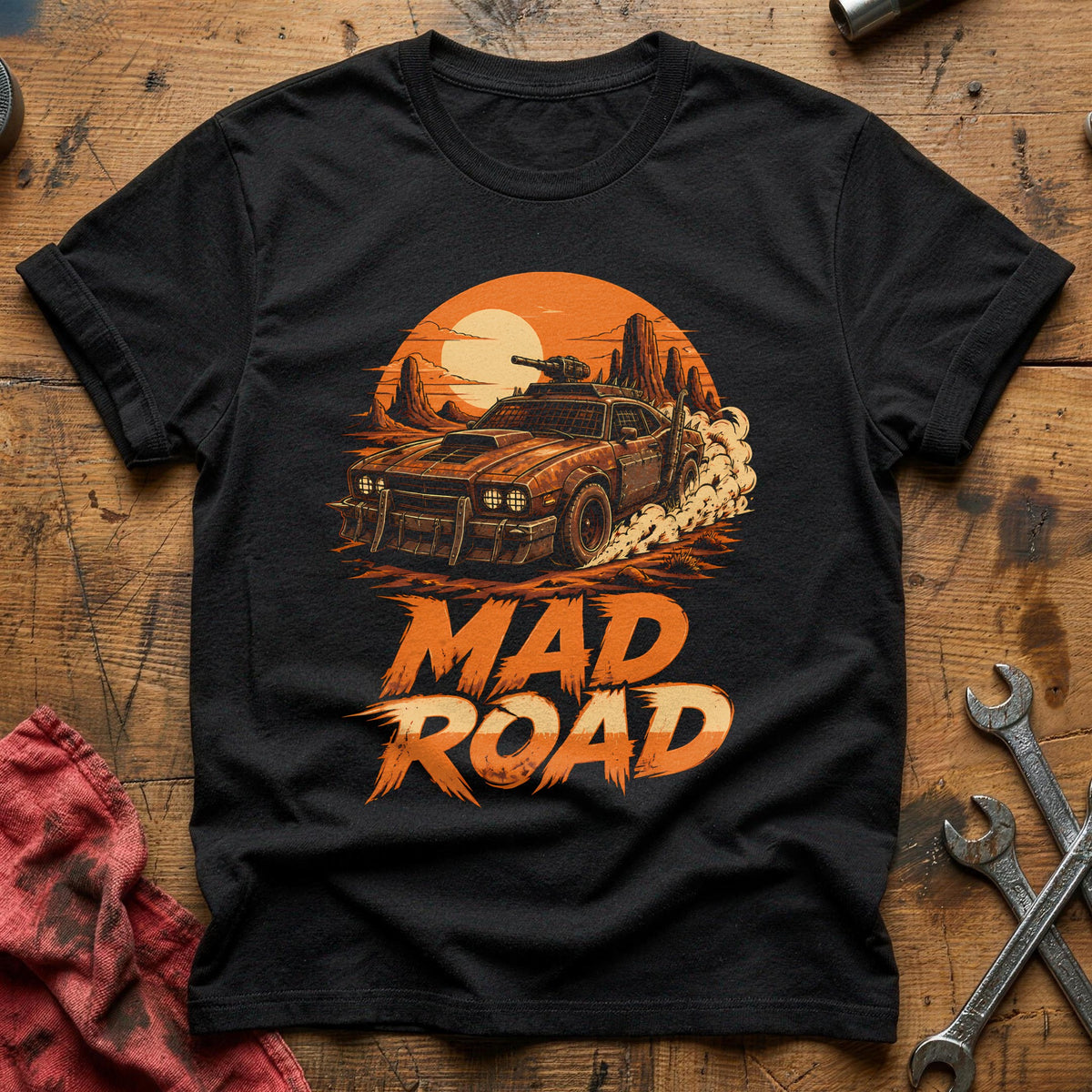 Mad Road 65 T-Shirt - Black