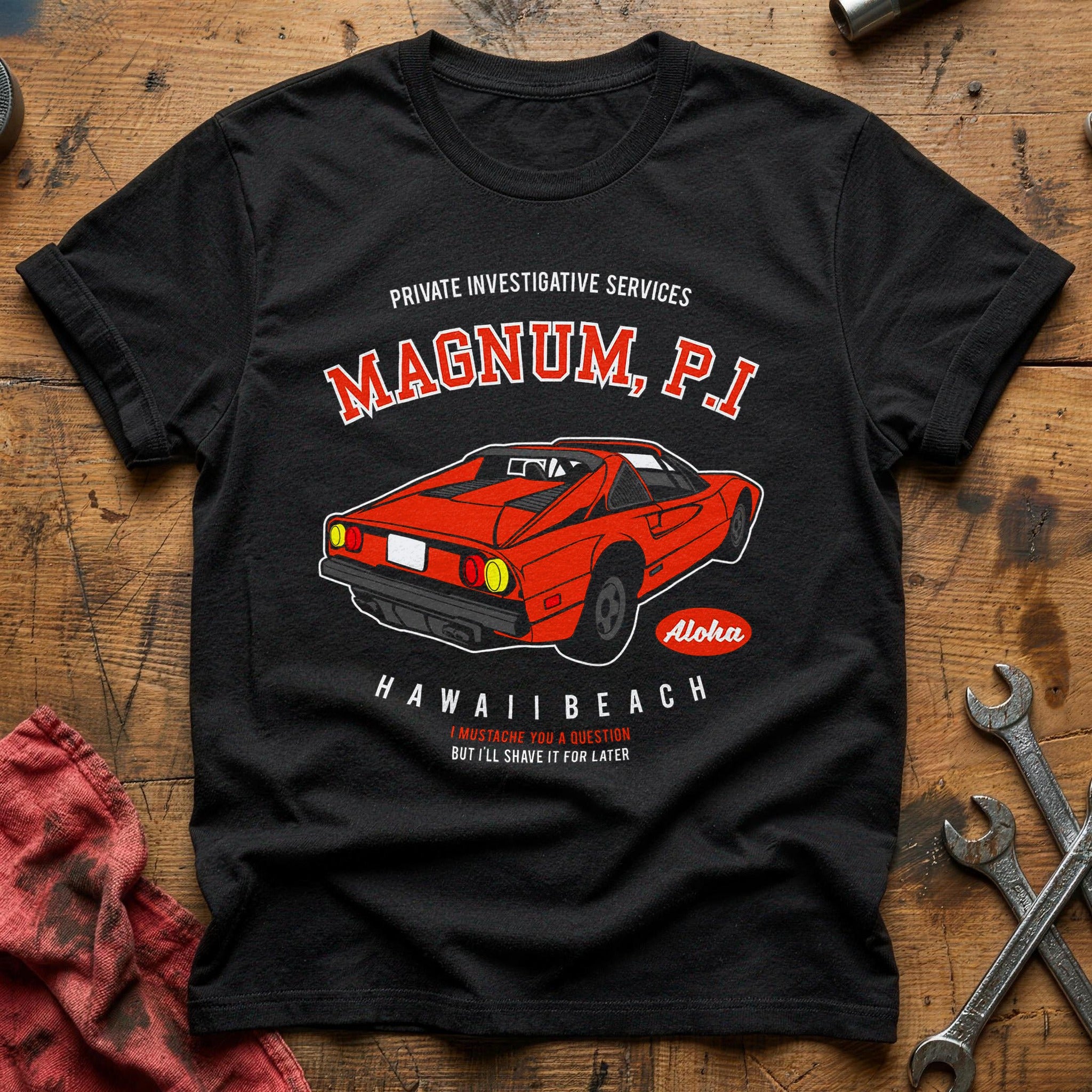 Magnum car T-Shirt - Black