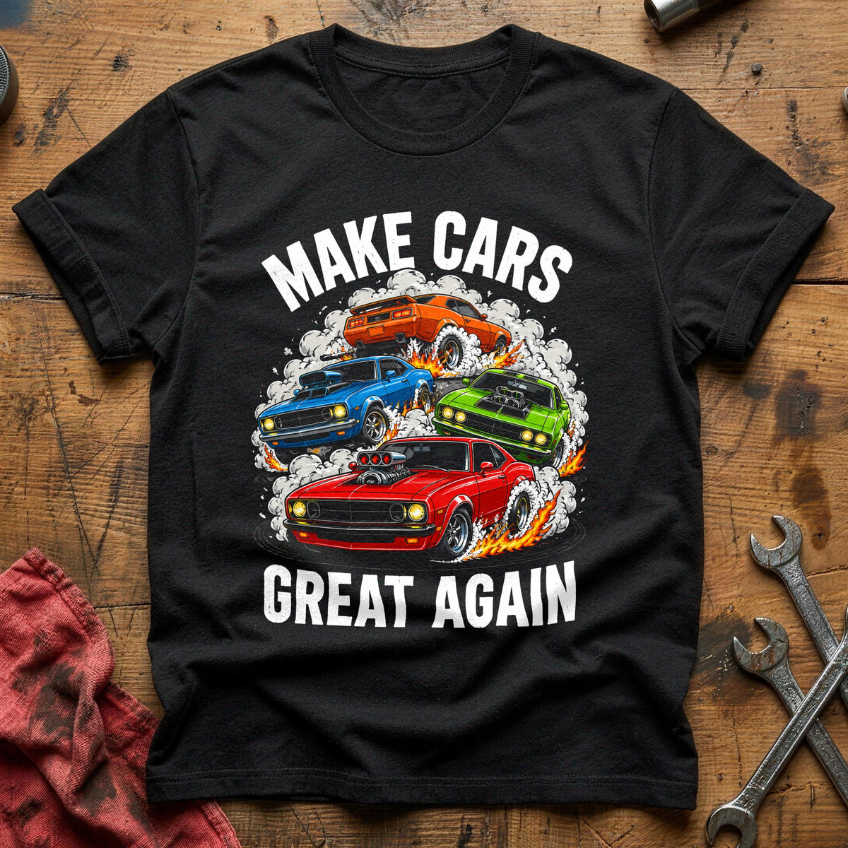 Make Cars Great Again 41 T-Shirt - Black