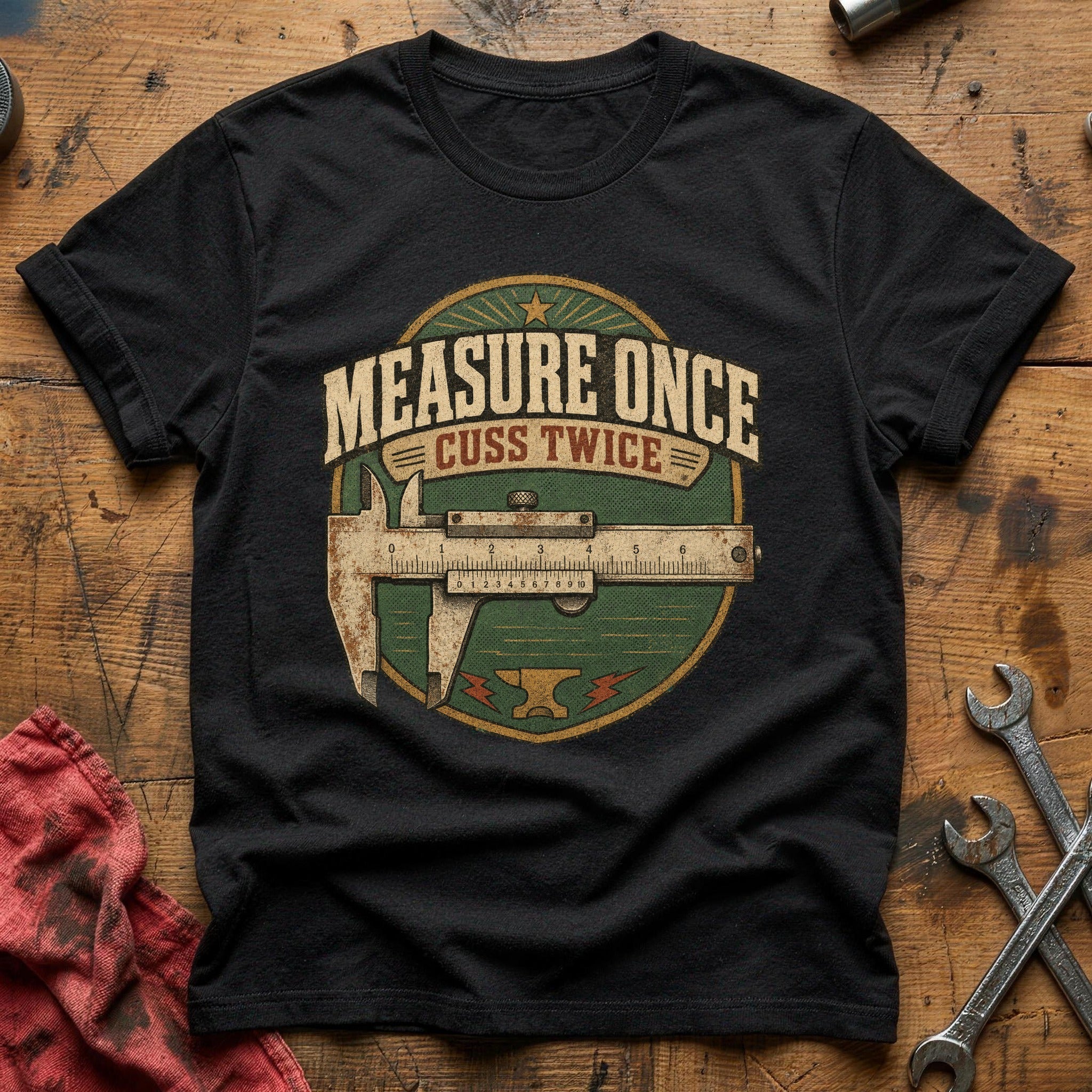Measure Twice - Black