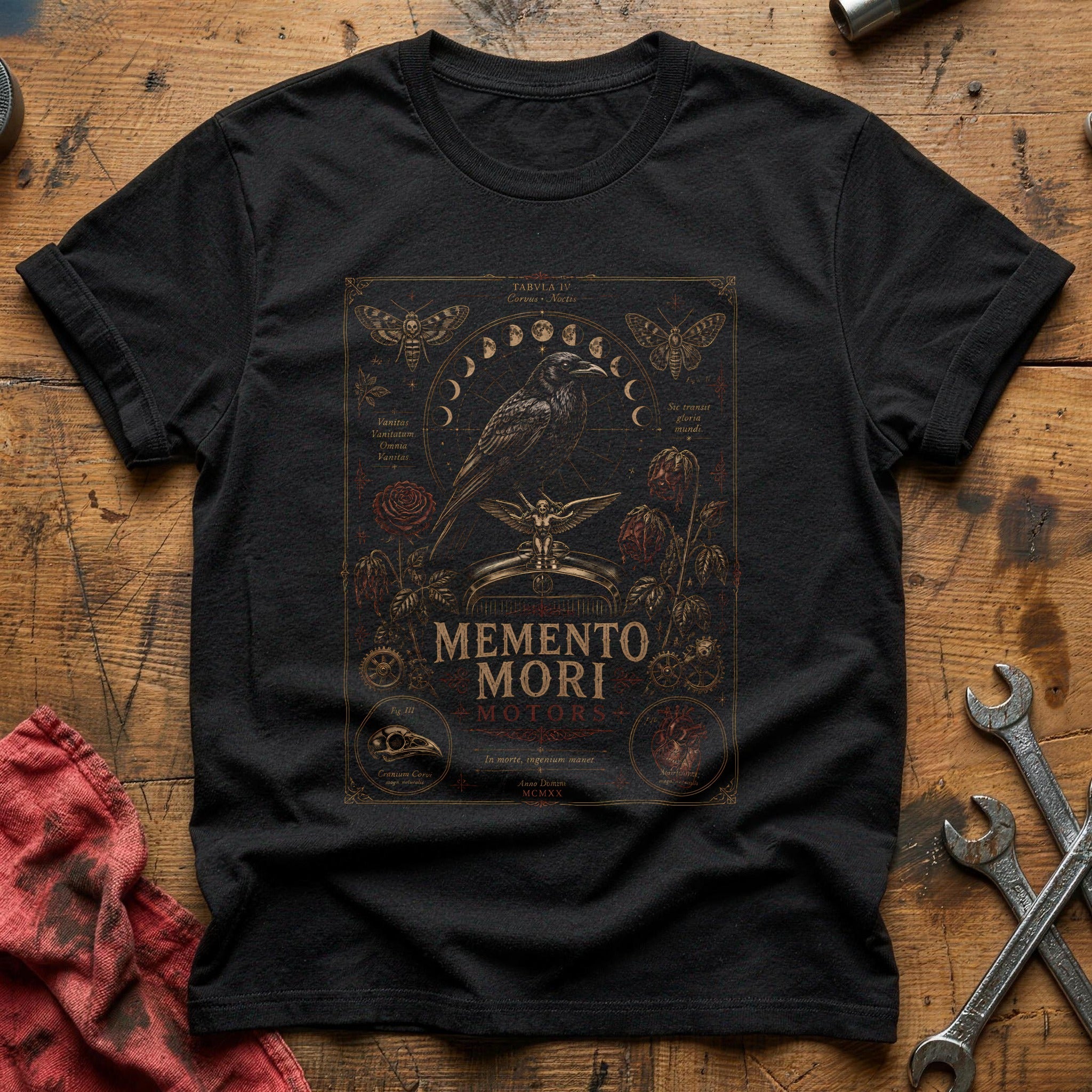 Memento Mori Motors 15 T-Shirt - Black