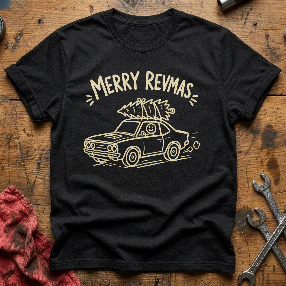 Merry Revmas 32 T-Shirt - Black