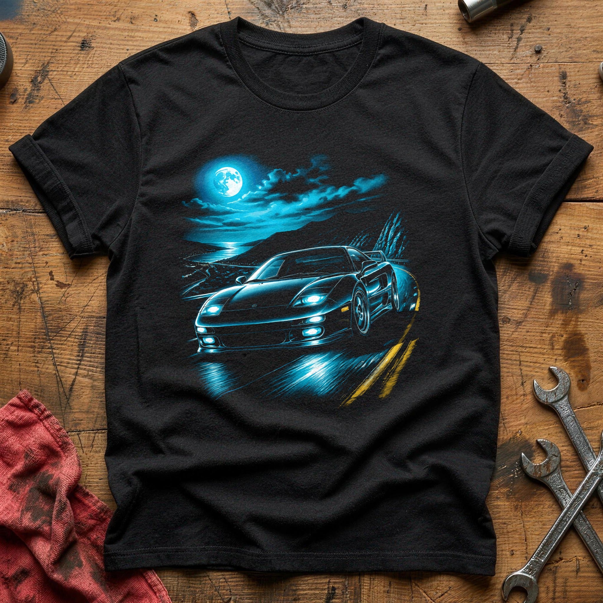 Midnight Drive T-Shirt - Black