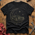 Moon Cradle Car 75 T-Shirt - Black